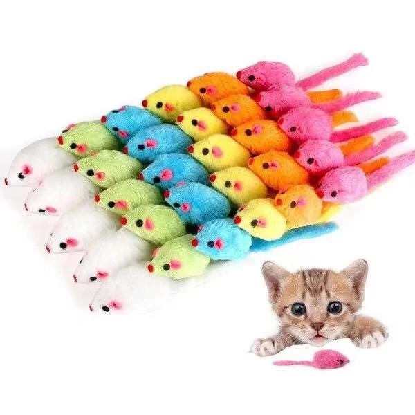 Brinquedo Pet - Ratinho de pelúcia para gatos - lion express