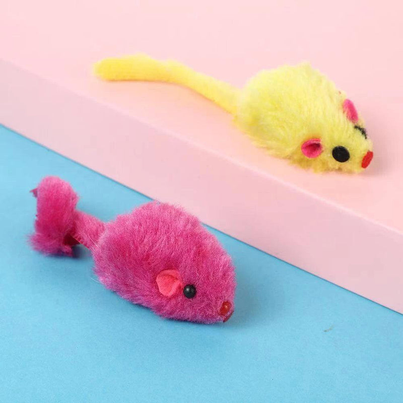 Brinquedo Pet - Ratinho de pelúcia para gatos - lion express