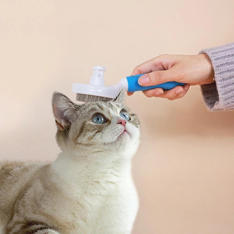 Escova Removedora Tira Pelos para Pets Cães E Gatos - lion express